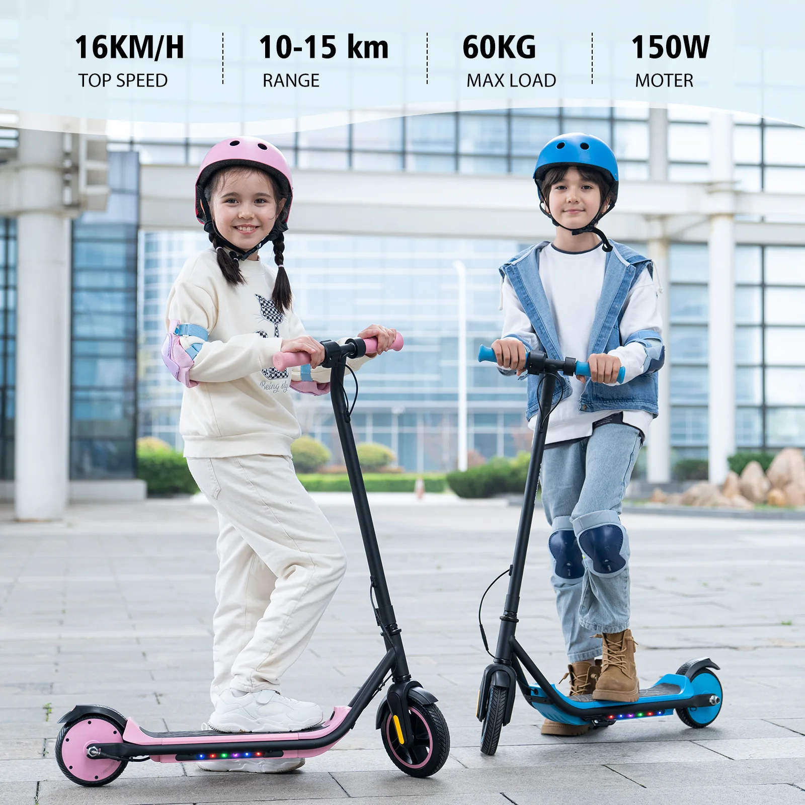 EVERCOSS E6 Kids Scooter Aged 3-12 - Image 7